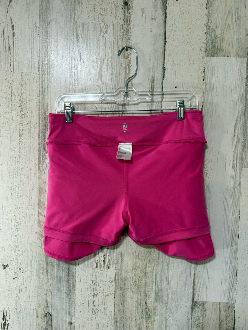 Ideology Hot Pink Tiered Ruffle Mini Tennis 🎾 Pickleball Golf Athletic Skirt - Picture 4 of 10